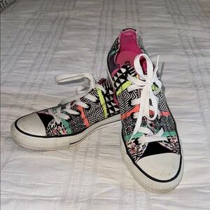 Converse Multicolor Patterned Sneakers